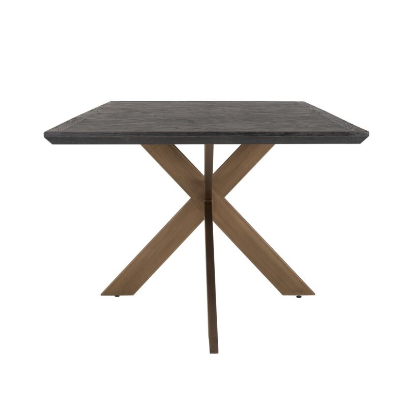 - Eettafel Blackbone Brass black rustic 260