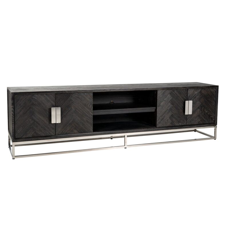 - TV-meubel Blackbone Silver black rustic 220