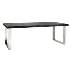 - Eettafel Blackbone Silver black rustic 220