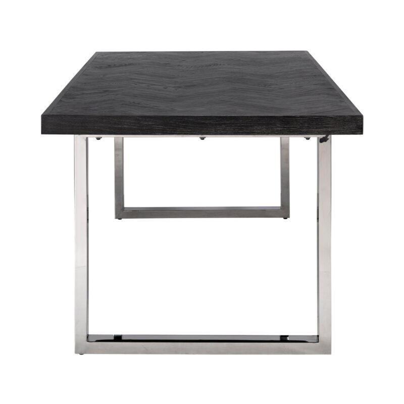 - Eettafel Blackbone Silver black rustic 220