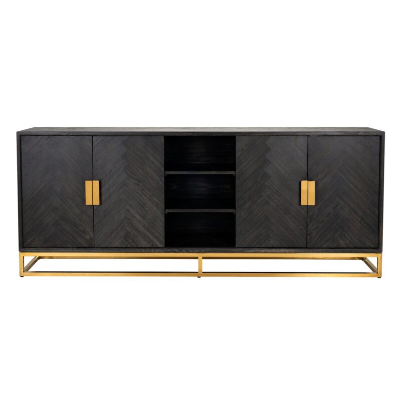 - Dressoir Blackbone Gold black rustic