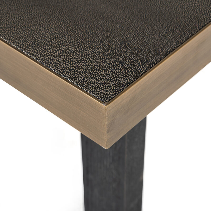 - Eettafel Bloomville brown incl. glass top 230