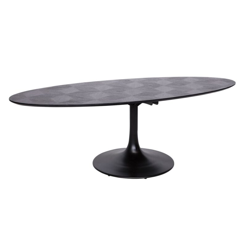 - Eettafel Blax black oval 250