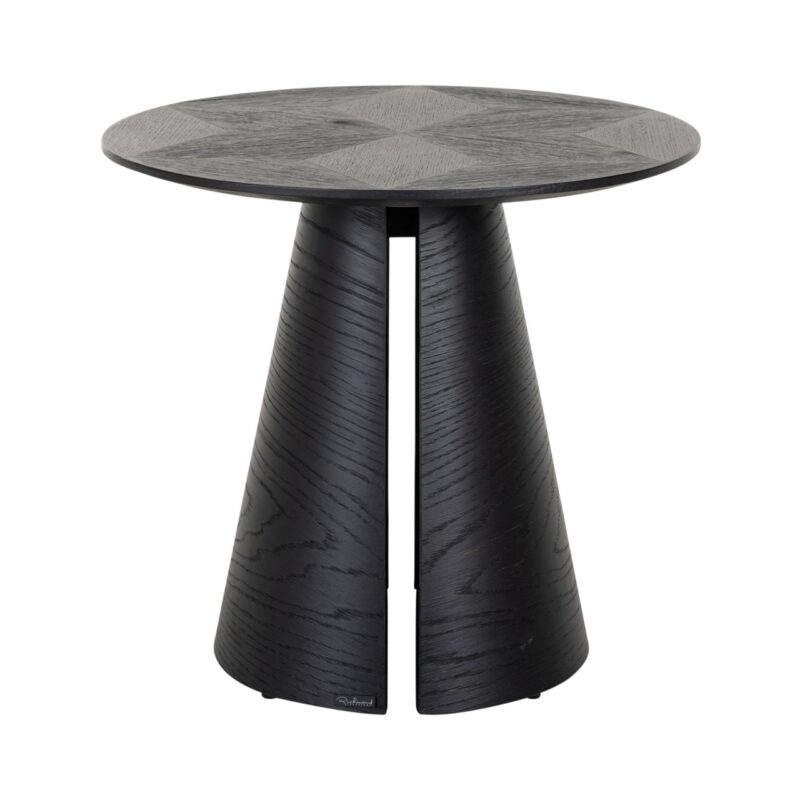 - Bijzettafel Blax black 58Ø