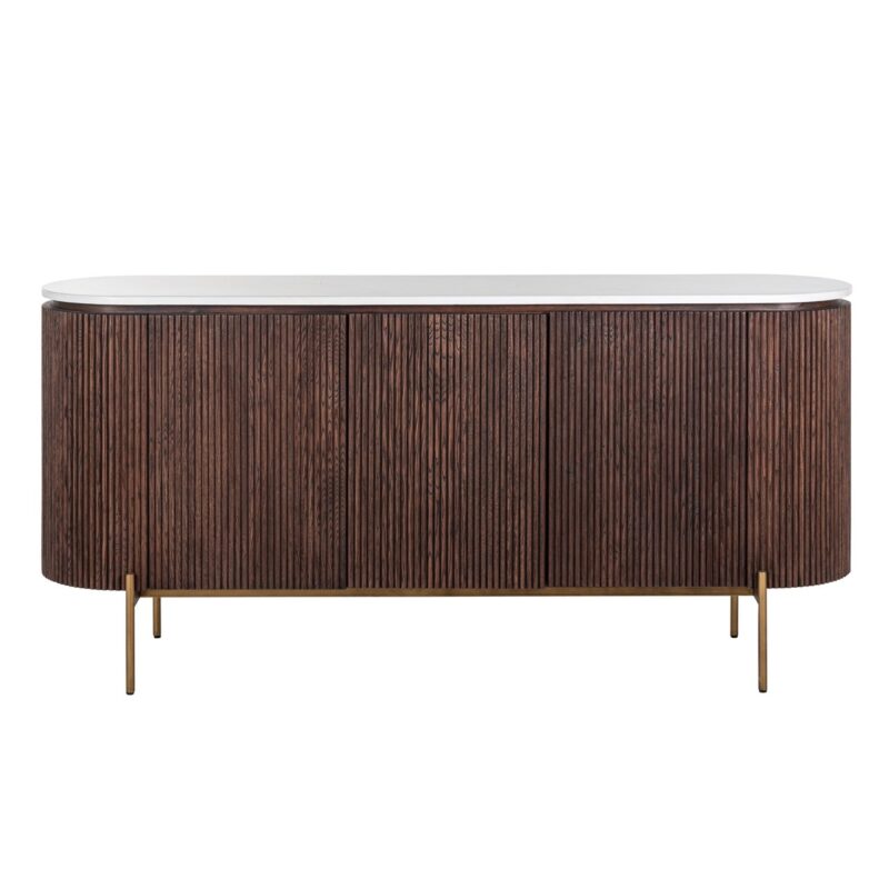- Dressoir Barkley brushed gold