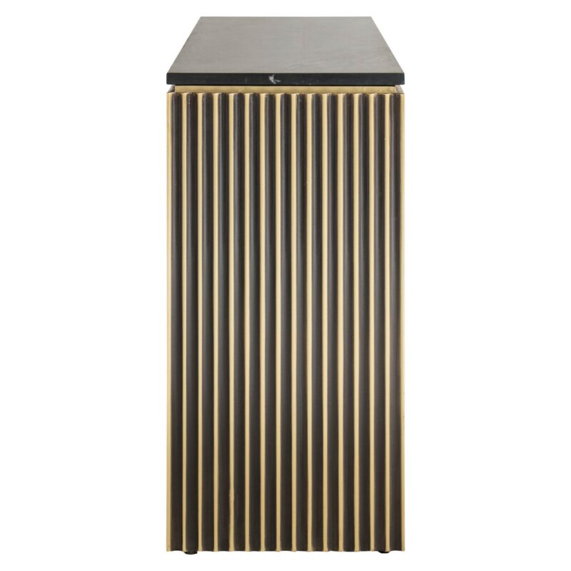 - Dressoir Les Arcs brushed gold