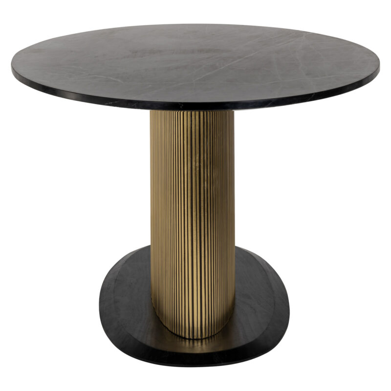 - Eettafel Ironville gold oval 235