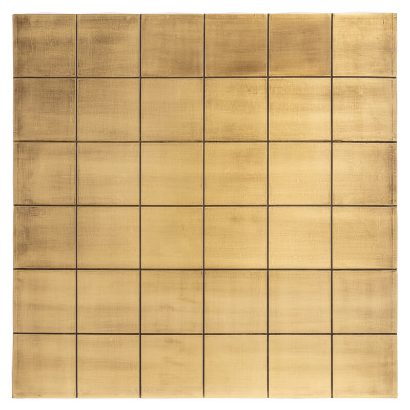- Salontafel Collada brushed gold incl. glass top