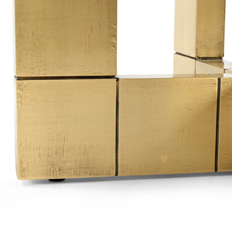 - Eettafel Collada black/gold 130Ø