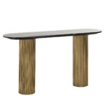 - Console Dayton black/gold