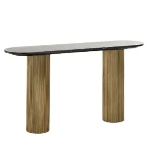 - Console Dayton black/gold