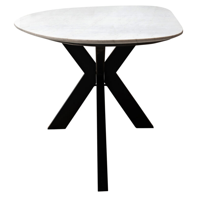 - Eettafel Trocadero black/white