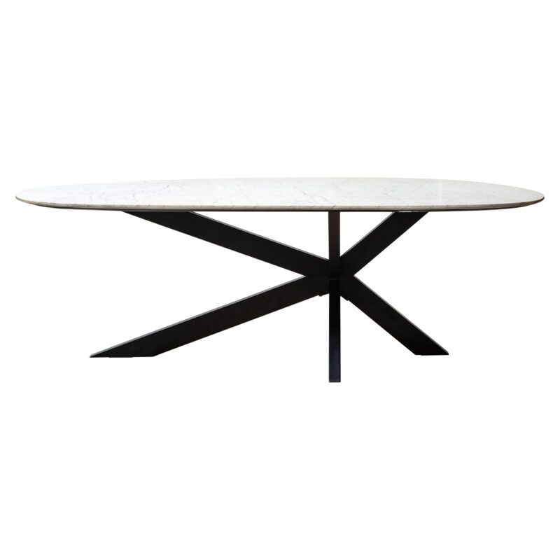 - Eettafel Trocadero black/white