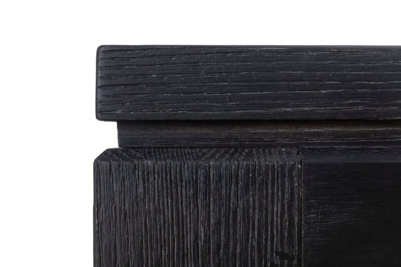 - Eettafel Blackbone black rustic 200