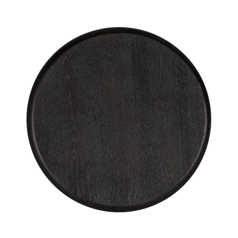 - Bijzettafel Macaron black rustic