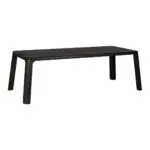 - Eettafel Baccarat dark coffee 230