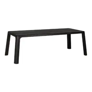 - Eettafel Baccarat dark coffee 230