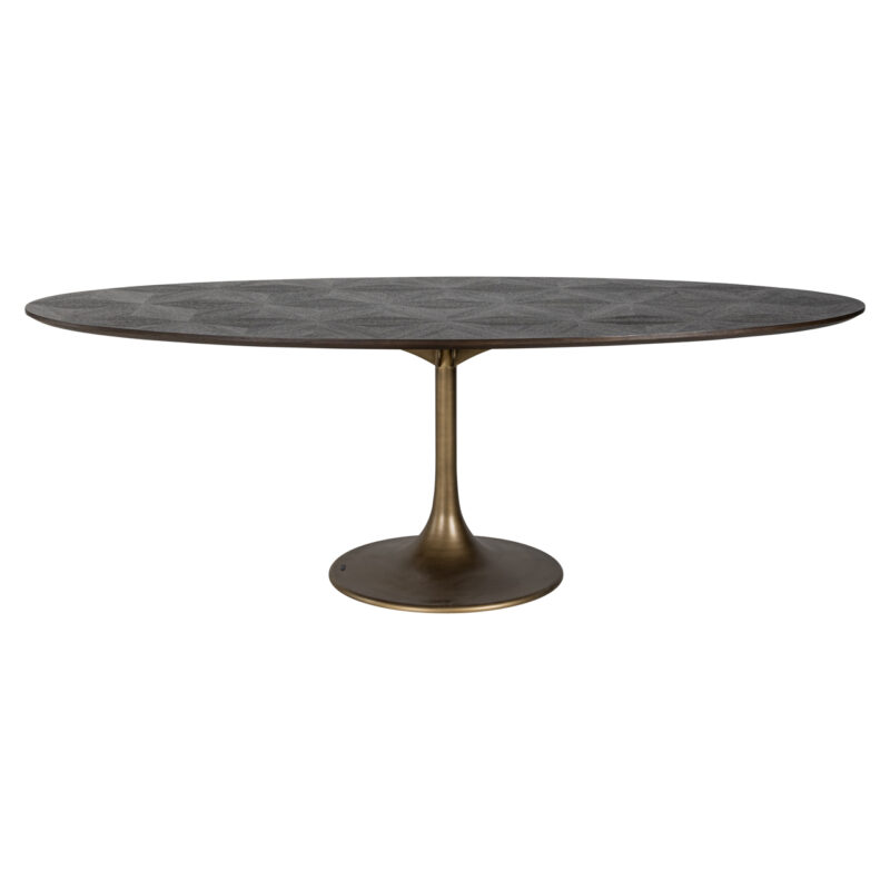 - Eettafel Luxor brown oval 230