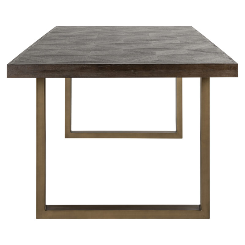- Eettafel Luxor brown diamond 230