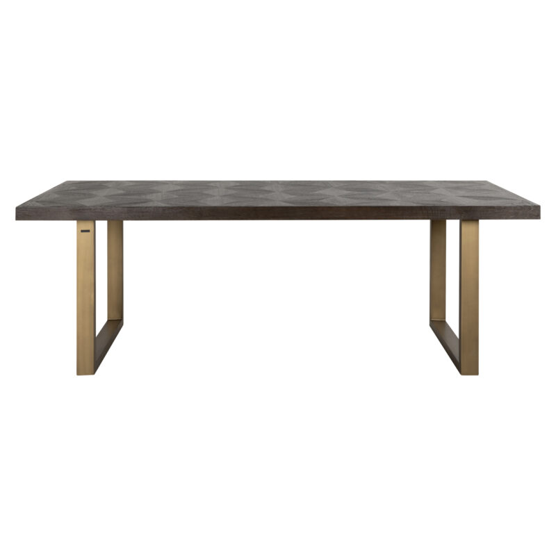 - Eettafel Luxor brown diamond 230