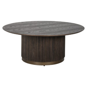 - Salontafel Luxor brown 100Ø