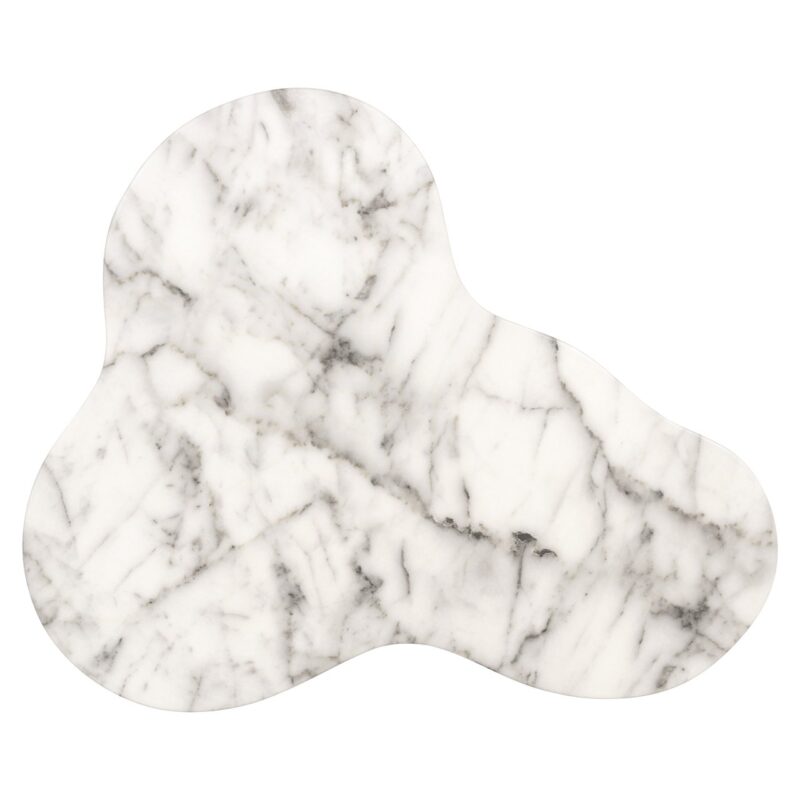- Outdoor bijzettafel Rockyard white marble look