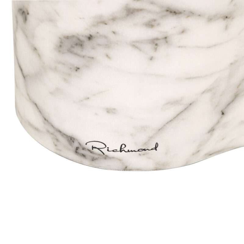 - Outdoor bijzettafel Rockyard white marble look