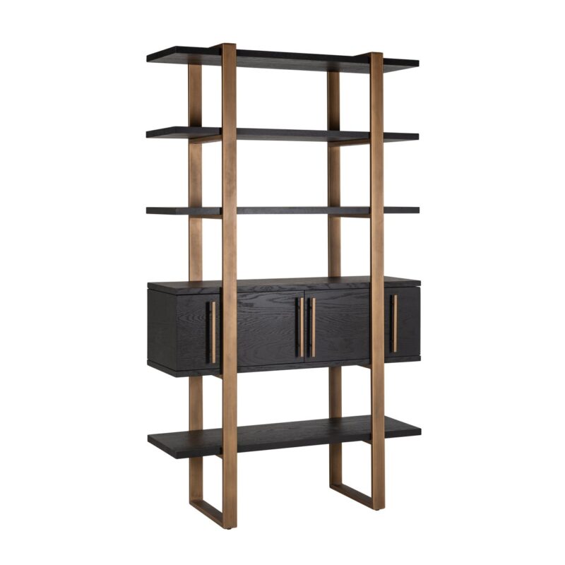 - Wandkast Cambon dark coffee