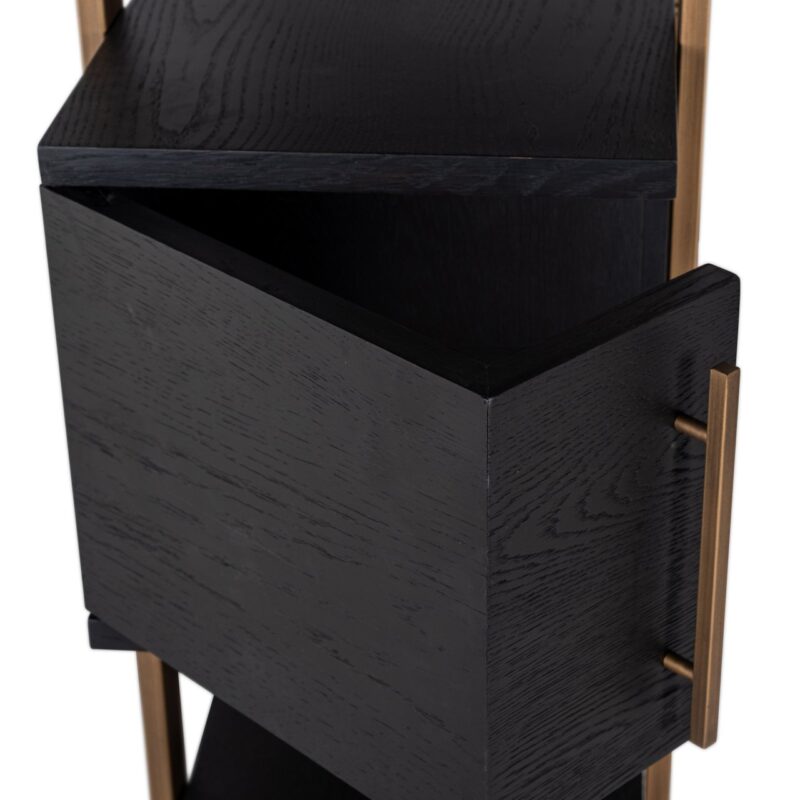 - Wandkast Cambon dark coffee