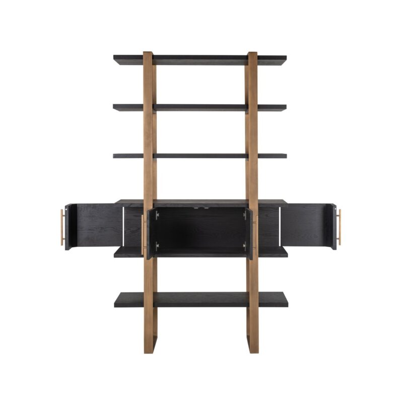 - Wandkast Cambon dark coffee