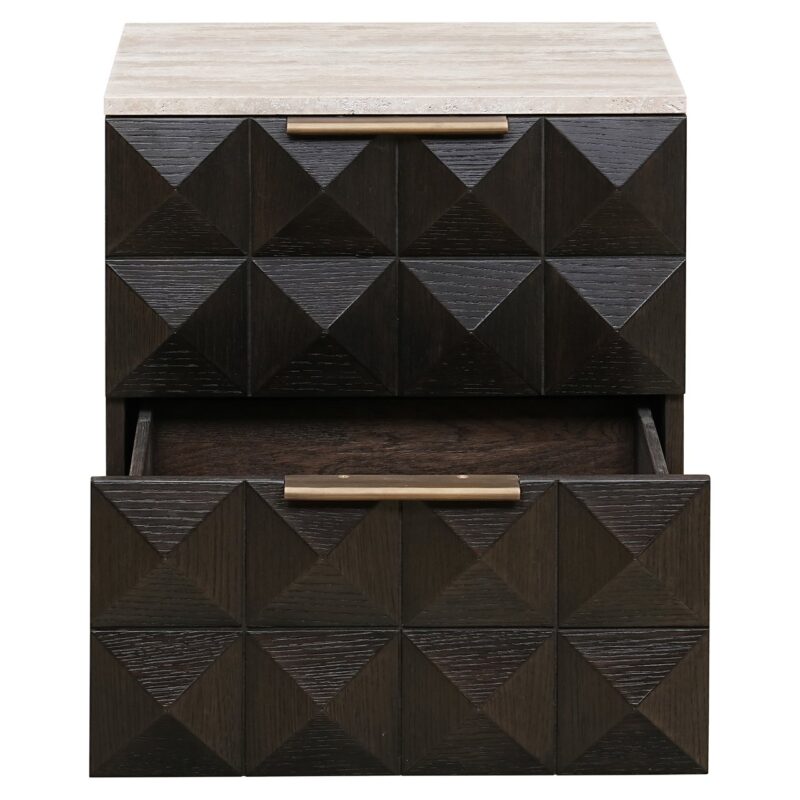 - Nachtkastje Claremont brown