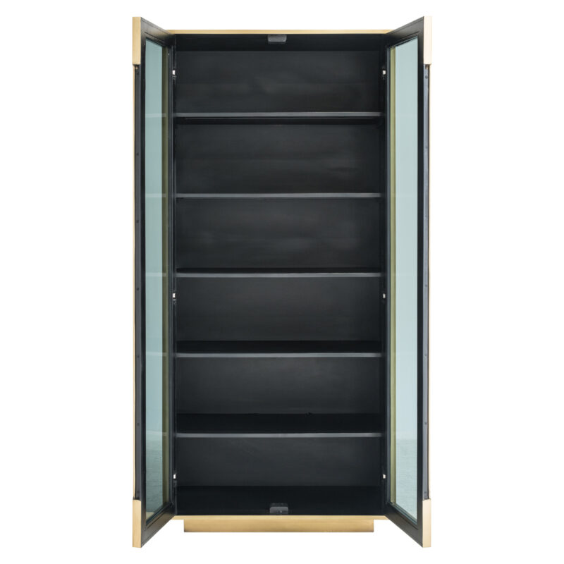 - Opbergkast Finsbury black/gold