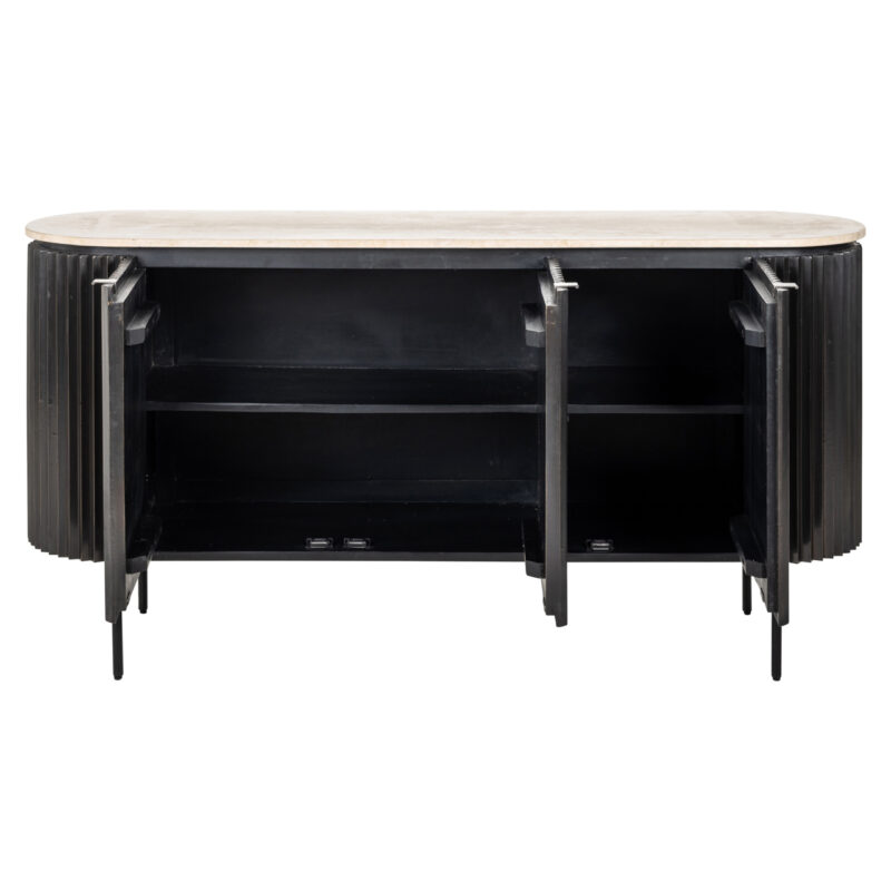 - Dressoir Hampton dark brown