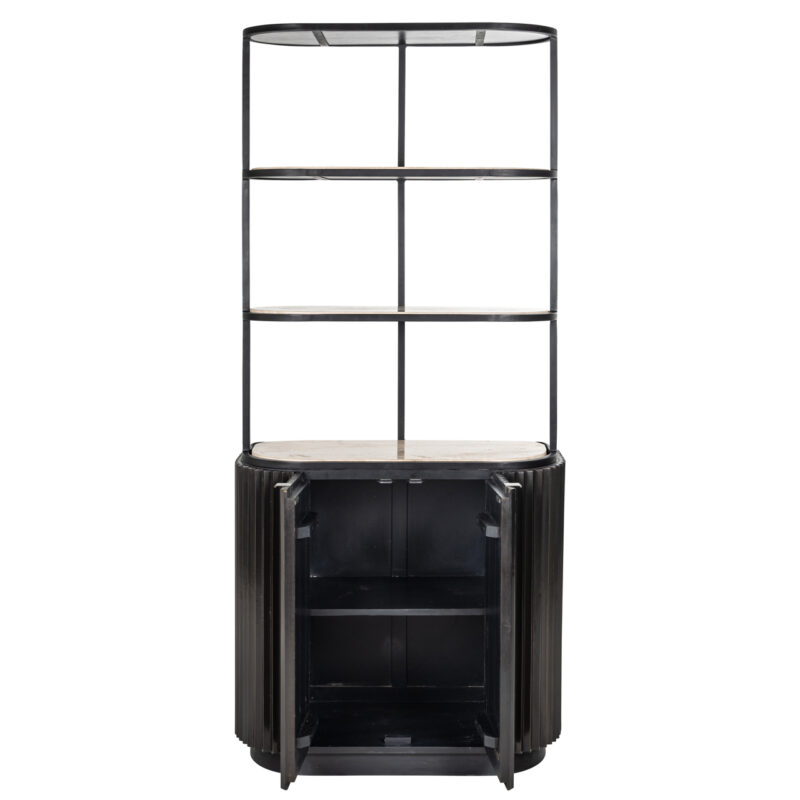 - Opbergkast Hampton dark brown