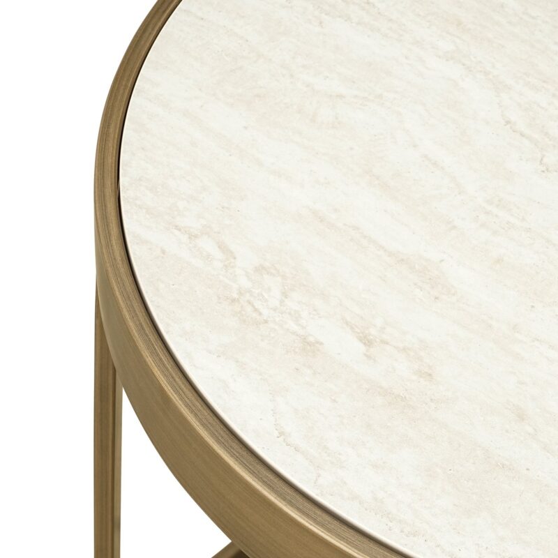 - Bijzettafel Tivoli white (Set of 2)