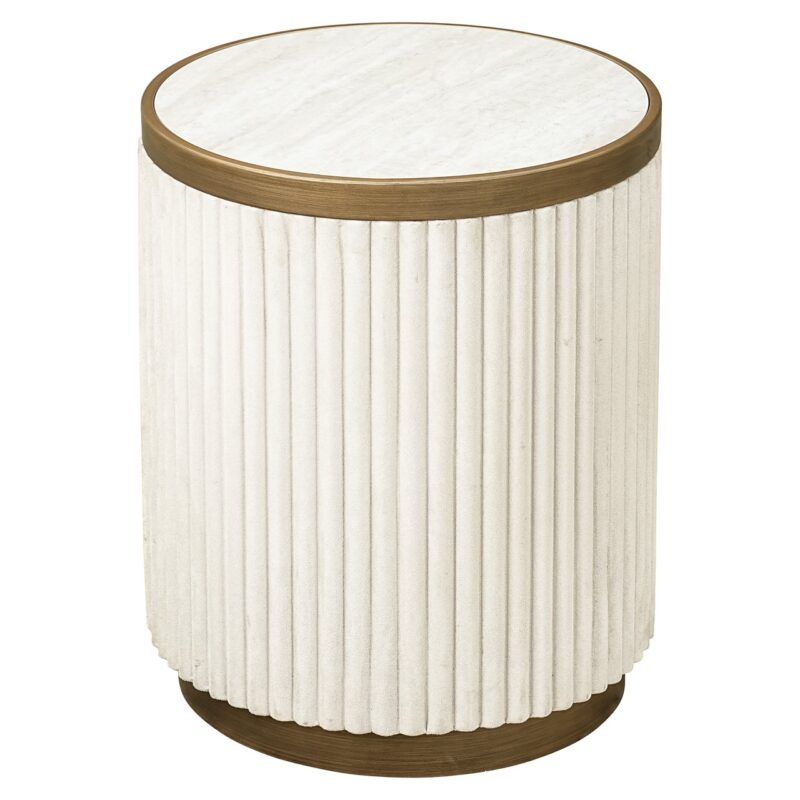 - Bijzettafel Tivoli white (Set of 2)