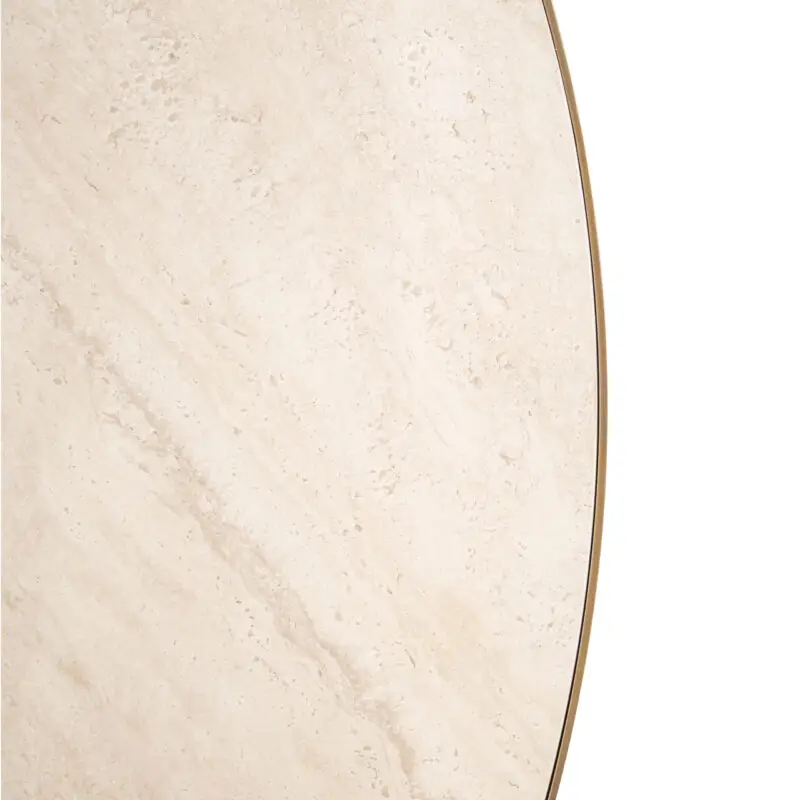 - Eettafel Tivoli white 130Ø