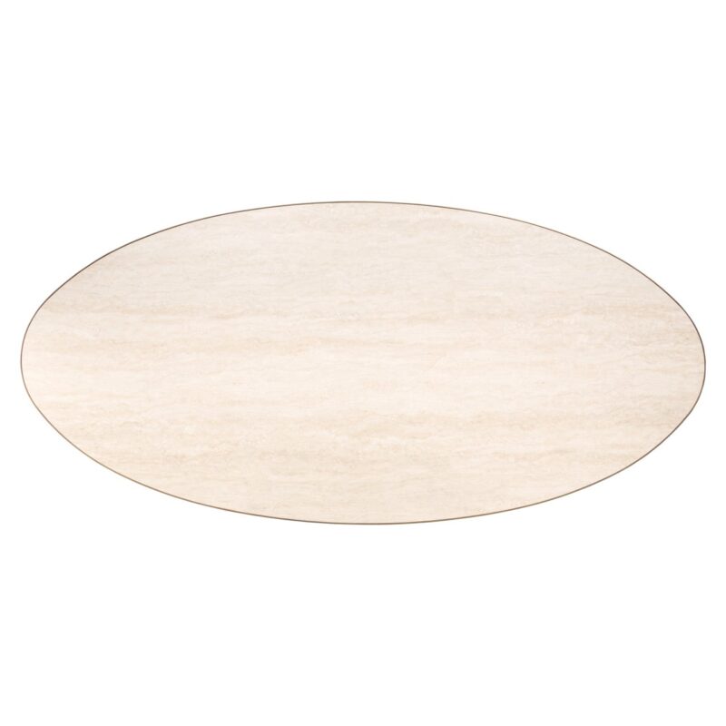 - Eettafel Tivoli white oval 230