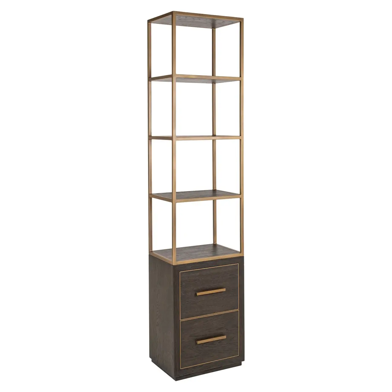 - Wandkast Carter brown small 2-drawers