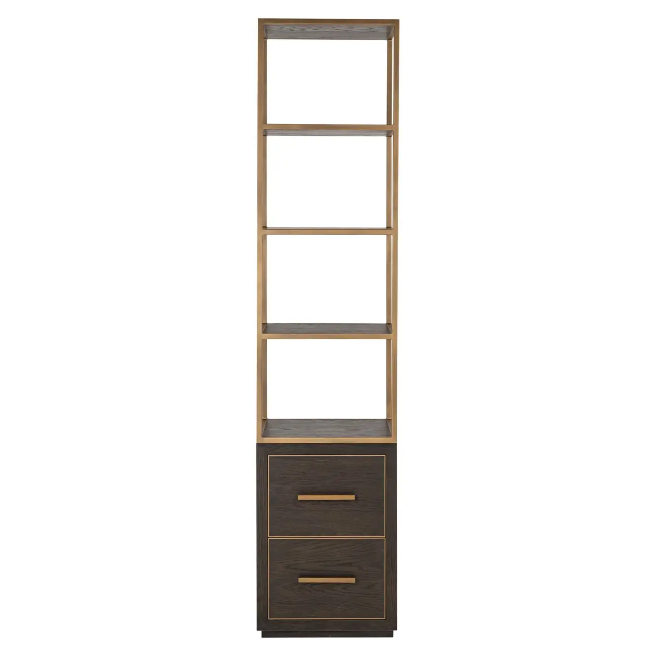 - Wandkast Carter brown small 2-drawers