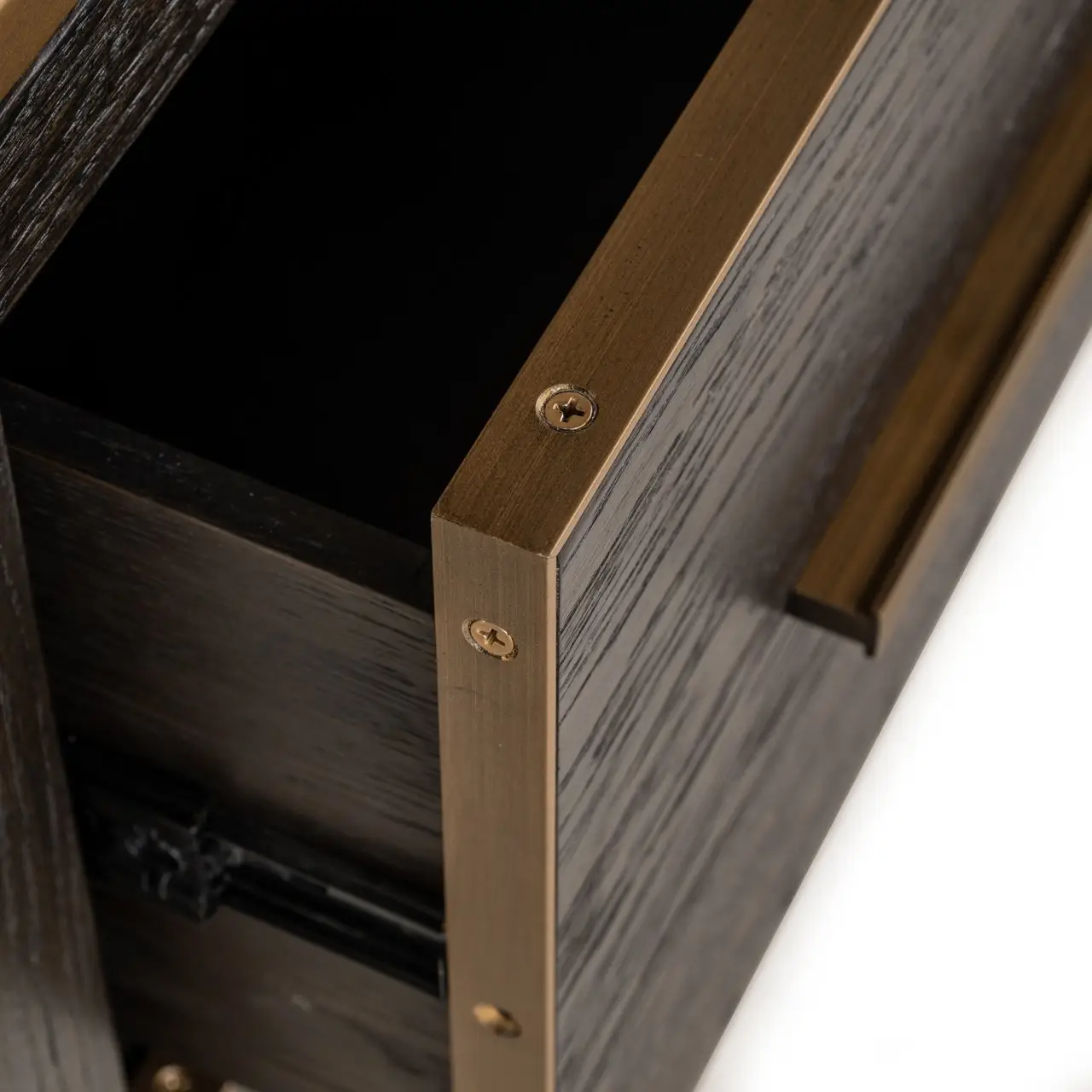 - Wandkast Carter brown small 2-drawers