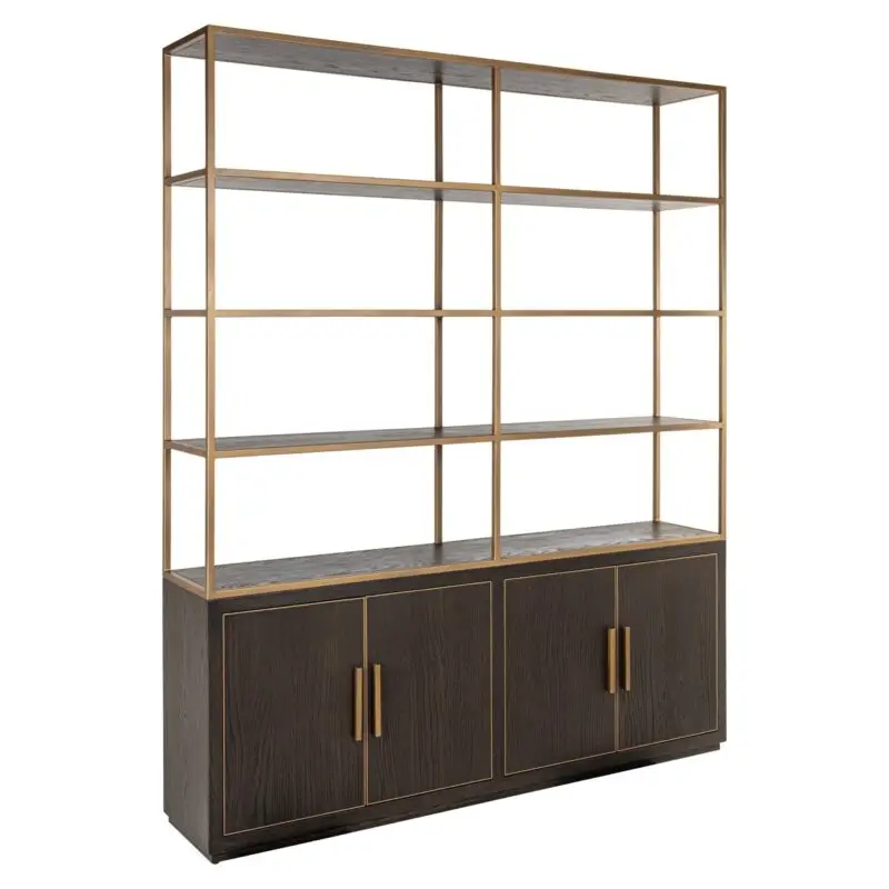 - Wandkast Carter brown large 4-doors