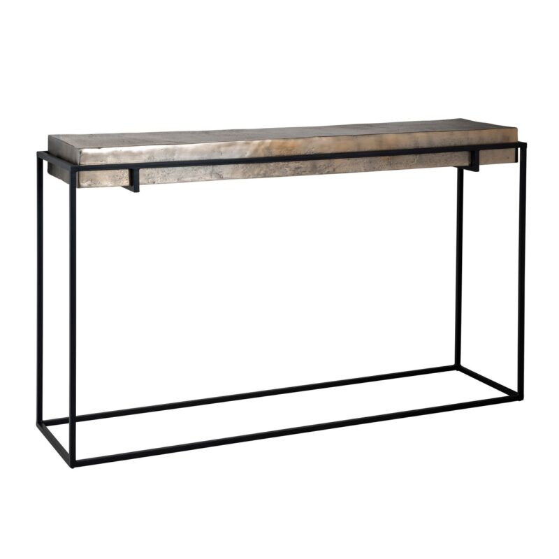 - Console Calloway champagne gold