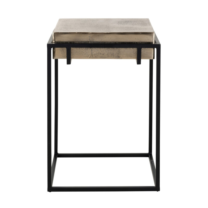 - Bijzettafel Calloway champagne gold