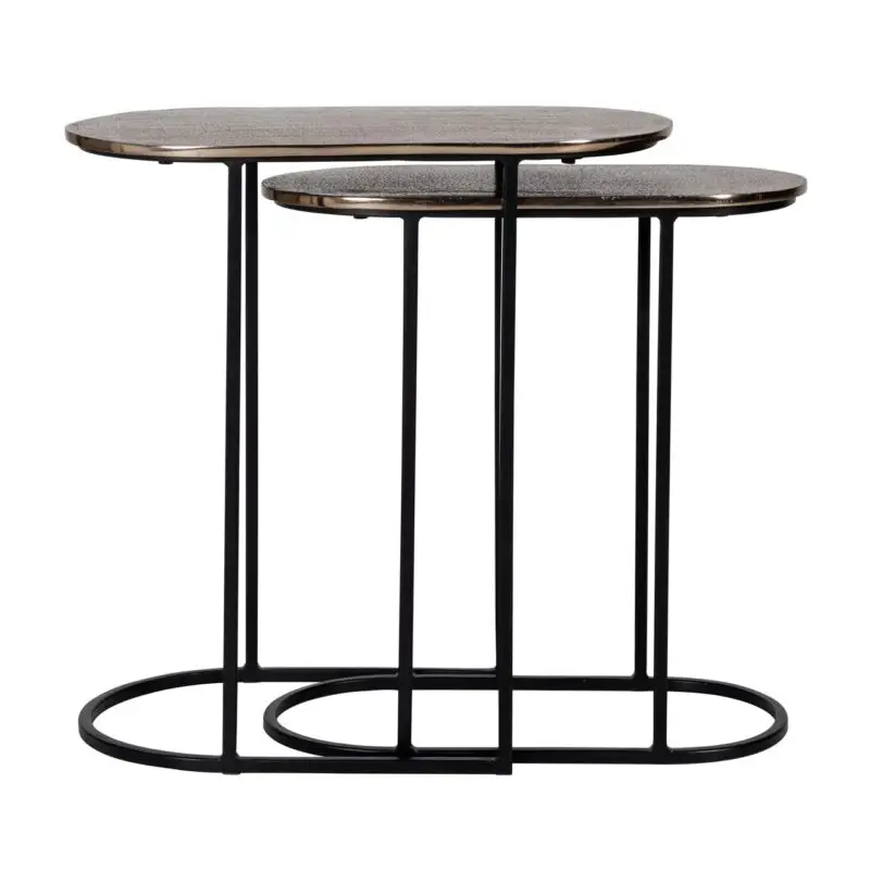 - Bijzettafel Chandon champagne gold (Set of 2)