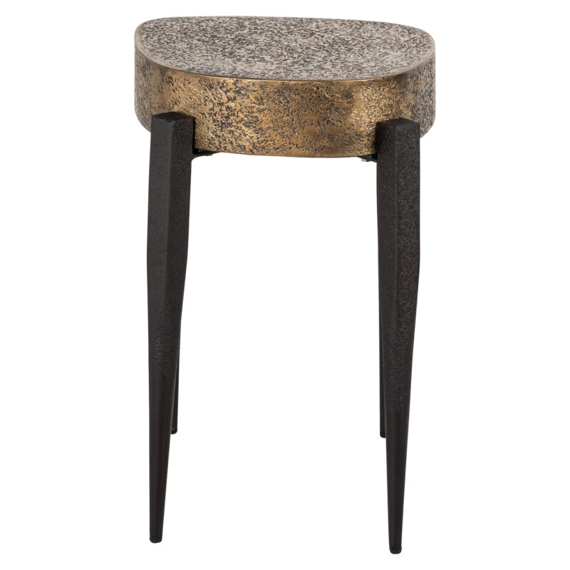 - Bijzettafel Declan black/gold
