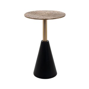 - Bijzettafel Cobra gold 30Ø