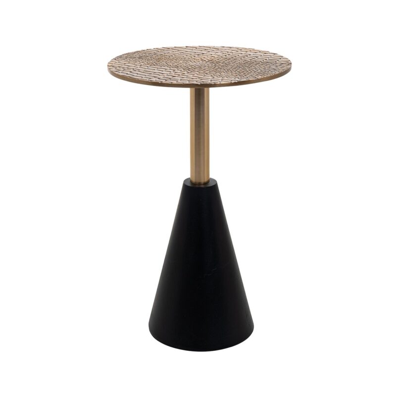 - Bijzettafel Cobra gold 30Ø