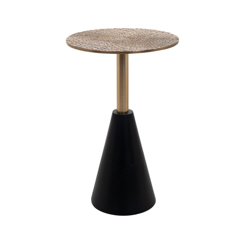 - Bijzettafel Cobra gold 30Ø