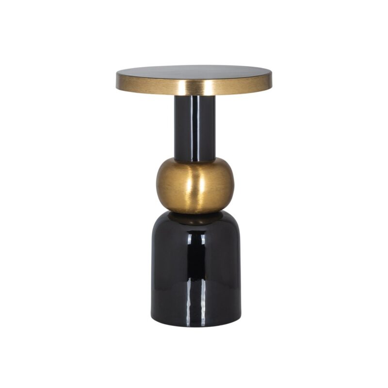- Bijzettafel Mose black 41Ø